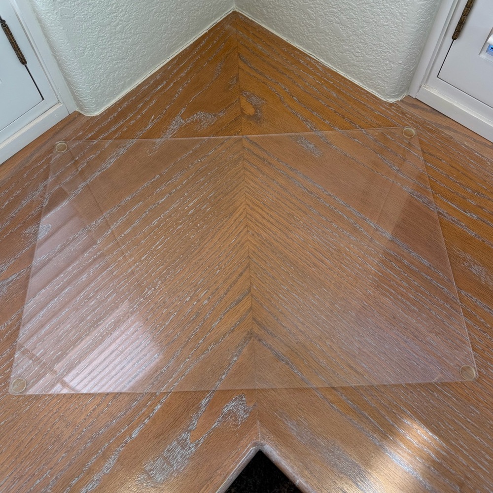Clear Acrylic Desk Table Mat